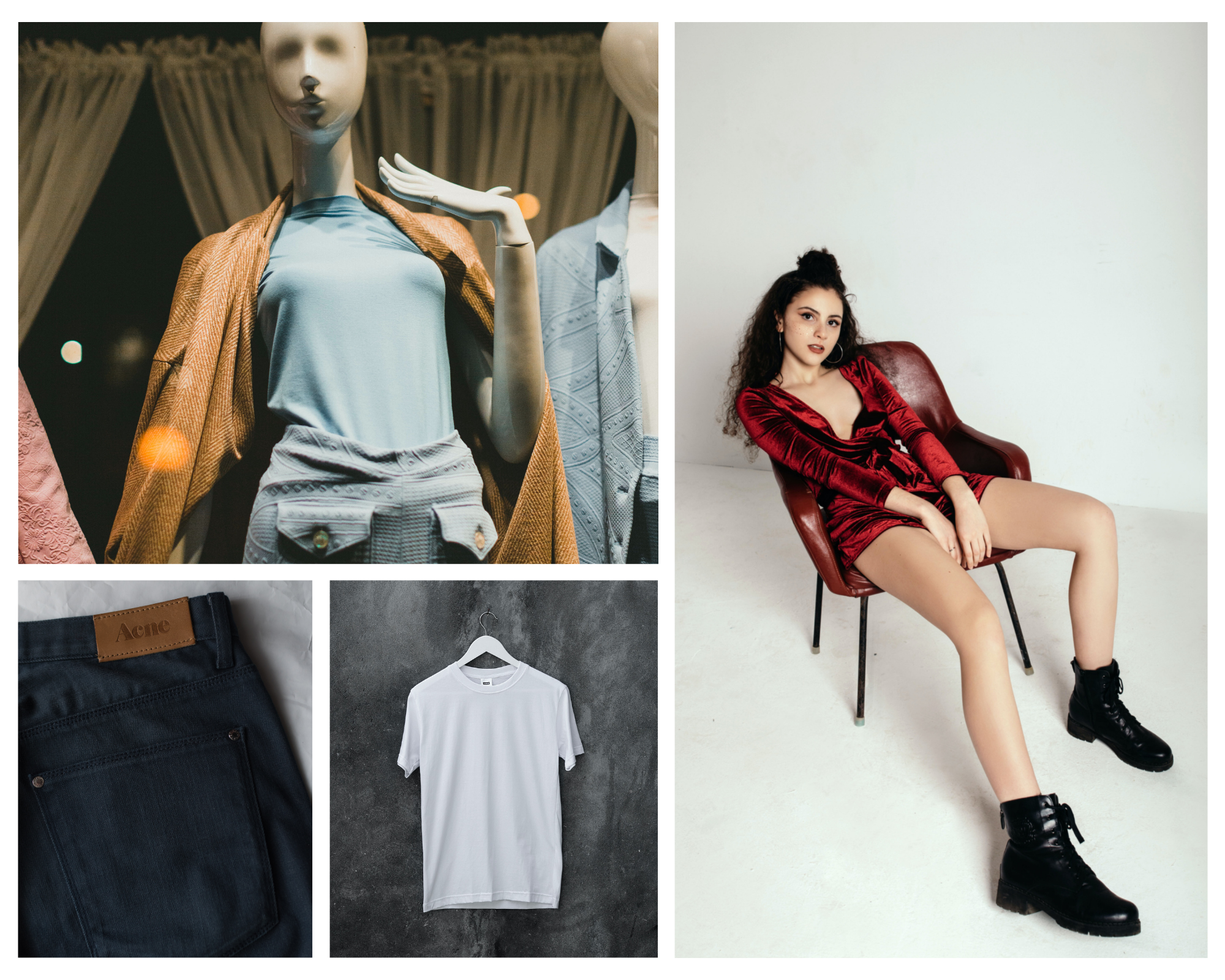 Using model, mannequin, hanger or flat lay to take pictures of clothes to sell